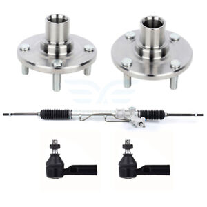 Rack & Pinion+Wheel Hub Bearings+Outer Tie Rod End Links For Toyota Corolla l4