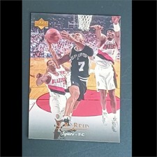 1995-96 Upper Deck J.R. Reid . San Antonio Spurs #25