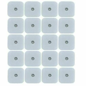 Elettrodi 8/20 per elettrostimolatore Sanitas Sem 40/43 Ems Tens 45x45 mm Dhl! - Foto 1 di 14