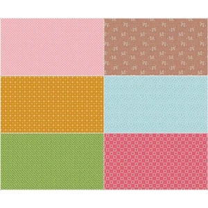 Fabric cotton quilting 1 yd Lori Holt Granny Chic Scrappy Sixth 6th Panel - Picture 1 of 1