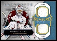 2013-14 Upper Deck Artifacts Treasured Swatches Blue Semyon Varlamov Colorado