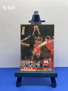 1995-96 UD Collectors Choice Michael Jordan #324 Chicago Bulls - Imagen 1 de 2