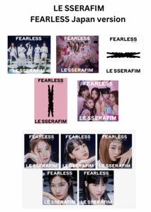 LE SSERAFIM Japón primer sin miedo. Versión individual Weverse universal - Imagen 1 de 18