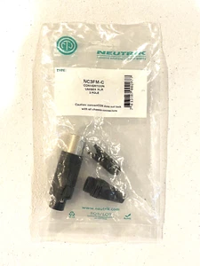 Neutrik NC3FM-C Convertcon Unisex XLR 3 Polos - Imagen 1 de 3