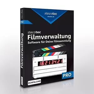 Stecotec Filmverwaltung Pro - Verwalte deine DVD- und Blu-ray-Sammlung am PC - Bild 1 von 9