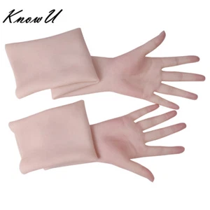 High Simulation Realistic Silicone Female Gloves for Crossdresser Cover Scars - Picture 1 of 12