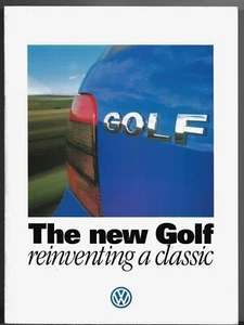 Volkswagen Golf Mk4 Advertising Supplement 1998 UK Market Sales Brochure - Picture 1 of 2