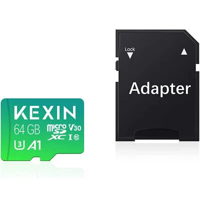 Tarjeta Micro SD de 64 GB Tarjeta de memoria Micro SDXC UHS-I C10 Tarjeta SD Tarjeta de memoria Foto 1 de 4