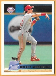 Mickey Morandini Philadelphia Phillies #370 - Topps casi nuevo-como nuevo 1996 - Imagen 1 de 2