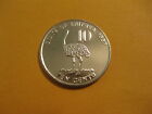 1997 Eritrea Coin Ostrich 10 cents uncirculated beauty Africa ebayship