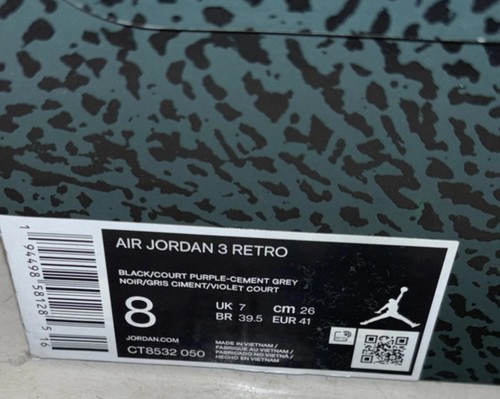 Air Jordan 3 retrò