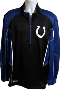 Indianapolis Colts Shirt Mens 2XL NFL Football Combine Quarter Zip Pullover - Picture 1 of 15