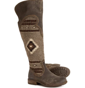 Born Women's Lucero Tall Blanket Boots - Leather - Picture 1 of 6