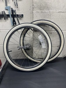 Vintage Schwinn S-7 Wheelset 20x1-3/4” Fairlady Stingray 1980 Kenda Shimano - Picture 1 of 10