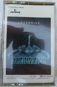 Scorpions Lovedrive Cassette Tape- Mercury 82255-4 M-1 Tested Plays Great! - Picture 1 of 5