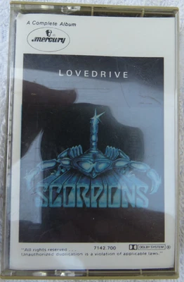 Scorpions Lovedrive Cassette Tape- Mercury 82255-4 M-1  Tested Plays Great! - Image 1 of 4