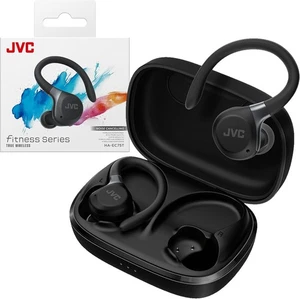 Serie JVC Fitness - True Wireless/Cancelación de ruido + ¡Más! MODELO: HA-EC75T Negro - Imagen 1 de 9
