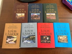 Collected Short Stories Louis L'Amour Volume 1-7 Frontier Adventure Crime AS IS - Bild 1 von 11