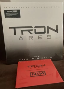 Nine Inch Nails - Tron Ares - Opaque White vinyl alt cover + bonus NIN 7” single - Picture 1 of 3