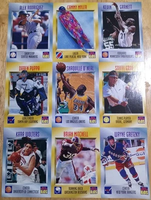 1997 SI Folha Completa Gretzky SHAQ ARod - Imagem 1 de 2