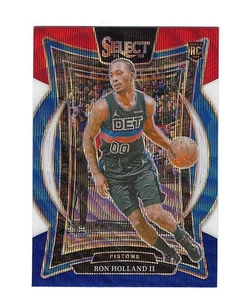 PISTONES RON HOLLAND II 2024-25 SELECT TRICOLOR PRIZM ROOKIE RC #74 $25.00 - Imagen 1 de 1