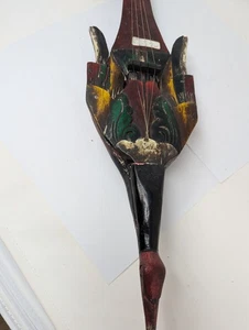 Indonesian/Balinese wooden Handcrafted Guitar bird - Picture 1 of 7