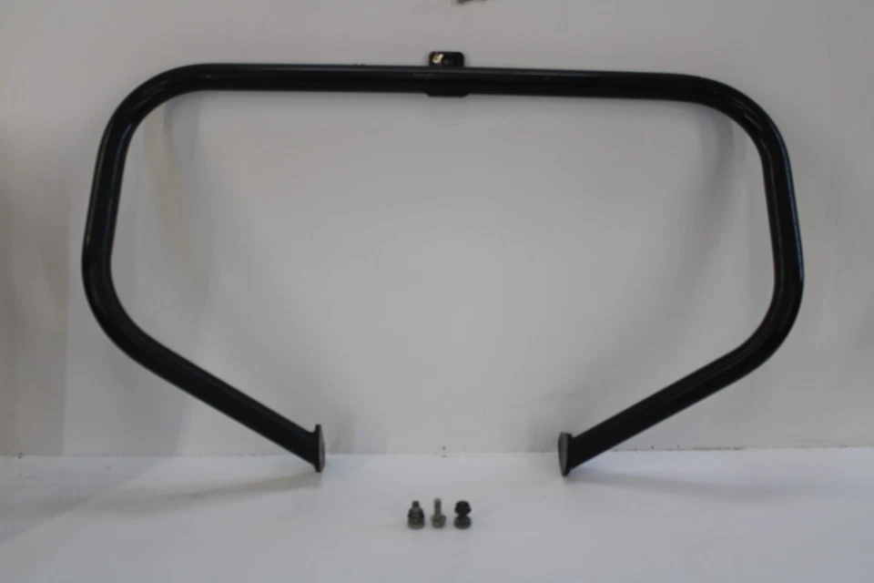 Harley-Davidson Street Glide Touring 2008 negro protector de motor barra de choque de carretera Foto 1 de 4