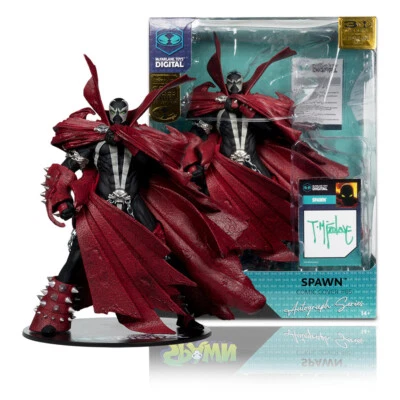 McFarlane Toys 30 周年纪念 SPAWN(漫画封面 #95)/现货亲笔签名 — 第 1/4 张图片