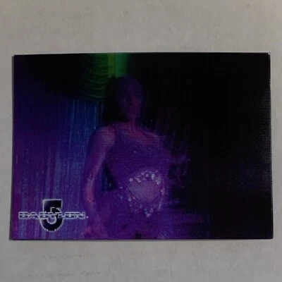 Complete Babylon 5 Chase Insert Lenticular W16 Adira Tyree Women of B5 Card - Image 1 of 2