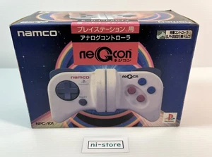 Namco neGcon White Playstation one PS1 Controller NPC-101 Japan Very Rare - New - Picture 1 of 4