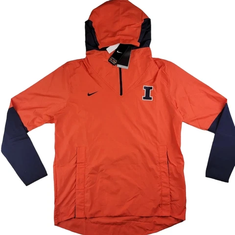 Nike Fighting Illini Illinois Repel On Field Windbreaker CQ5211-891 Cover