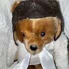 Bear Leather Jacket Plush Stuffed Animal With Hat Please Look At Pictures