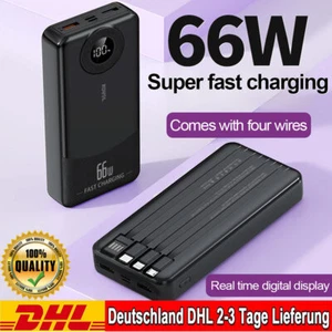 Powerbank 50000 mAh batteria esterna caricabatterie batteria aggiuntiva 4 USB per tutti i cellulari - Foto 1 di 16