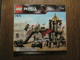 LEGO Prince of Persia 7571 Fight for the Dagger Instruction Manual Only