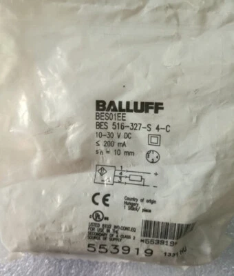 Sensor difuso fotoeléctrico 1 PIEZA NUEVO BES 516-327-S4-C BALLUFF Foto 1 de 3