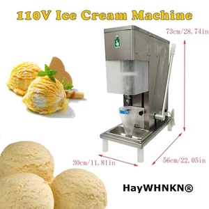 Ice Cream Maker Frozen Fruit Yogurt Mixer Smoothie Machine Blender Machine 110V - Picture 1 of 24