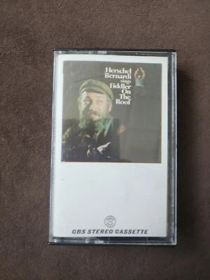 Herschel Bernardi Sings Fiddler On The Roof (Cassette CBS Records). A13 - Image 1 of 2