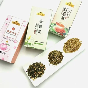 Greenlike Honeysuckle Chrysanthemum Flower Health Enhancing Tea Bag 金银花甘菊茶包 降火茶包 - Picture 1 of 4