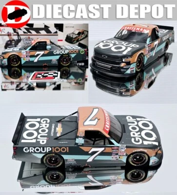 Camión KYLE BUSCH 2024 ATLANTA WIN GROUP 1001 VERSIÓN CARRERA 1/24 ARCO FUNDIDO A PRESIÓN Foto 1 de 4