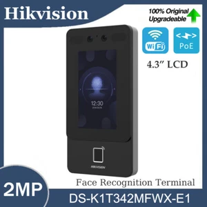 Hikvision DS-K1T342MFWX-E1 Gesichtserkennung Access Terminal 2-Wege-Audio - Picture 1 of 9