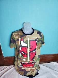 FRPLY Chicago Bulls Camo Shirt Championships Herren Gr. Medium M seitliche Reißverschlüsse  - Bild 1 von 10