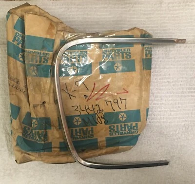 NOS 1972 Chrysler Newport left outer grille moulding trim MoPar 3442797 - Image 1 of 4