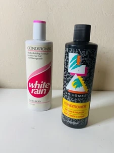 Acondicionador Vintage Años 90 LA Looks Blanco Lluvia Nuevo Raro Utilería de Película - Imagen 1 de 5