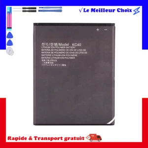 Batterie Interne Pour Motorola KC40 3000mAh Moto E6 Plus + Outils - Picture 1 of 6