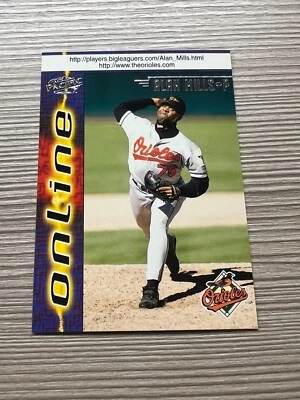 1998 Pacific Trading Cards Online Baseball Card #94 Alan Mills (T3) - Image 1 of 2