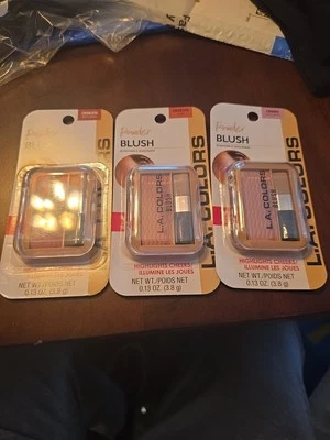 3 - LA Colors SPICE Smooth Powder Blush Contour Highlight Cheek  - Image 1 of 4