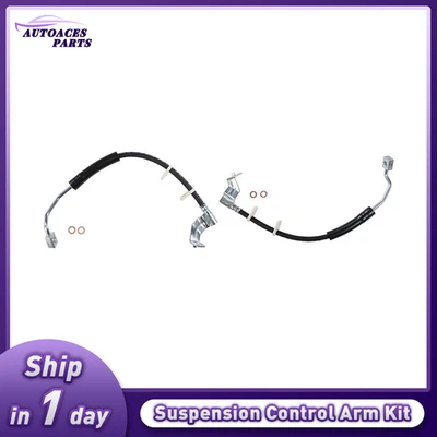 2X Manguera de línea de freno delantero Sunsong para Ford F-150 1999 2000 2001 2002 2003 Foto 1 de 4