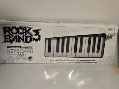 Teclado Inalámbrico Nintendo Wii Rock Band 3 - SIN DONGLE NI JUEGO Foto 1 de 4