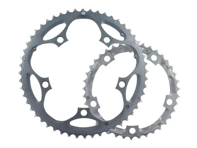 Shimano Ultegra FC-6603 52T 39T D 130mm BCD 5-bolt Triple Chainrings Sprockets - Image 1 of 4