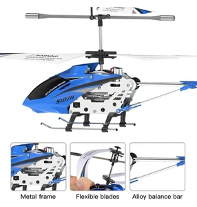 Syma S107H Remote Control 2.4Ghz Led Light Rc Helicopter 3.5 Channels With Gyro - Picture 1 of 9